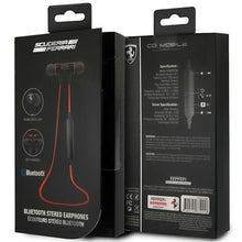 Заредете изображение във визуализатора на галерията – Bluetooth stereo earphones ferrari feseprcbk red - TopMag
