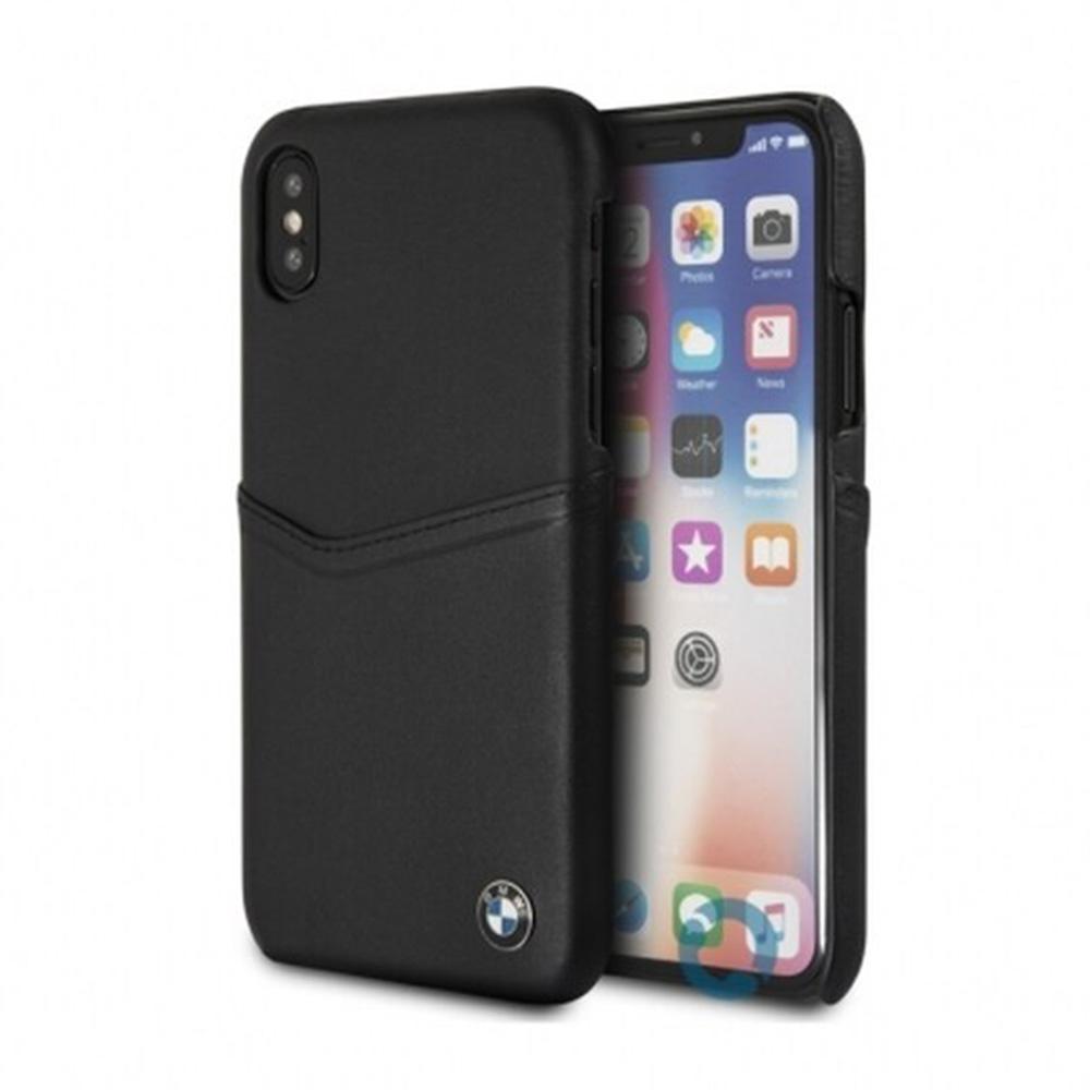 Оригинален гръб bmw bmhcpxglcsbk - iPhone x / xs  черен - само за 48 лв