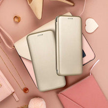 Заредете изображение във визуализатора на галерията – Калъф тип книга Forcell elegance за samsung a03 gold - TopMag
