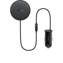 Заредете изображение във визуализатора на галерията – Baseus inductive car charger 40W air vent holder black
