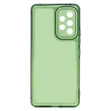 Заредете изображение във визуализатора на галерията – Crystal Diamond 2mm Case for Samsung Galaxy A14 5G Transparent green

