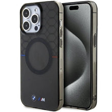 Заредете изображение във визуализатора на галерията – BMW Pattern MagSafe case for iPhone 15 Pro Max - gray
