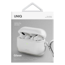 Заредете изображение във визуализатора на галерията – Uniq case Glase AirPods Pro 2 gen transparent/glossy clear
