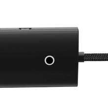 Заредете изображение във визуализатора на галерията – Baseus Lite Series USB HUB 4xUSB 5Gb/s 0.25m - black
