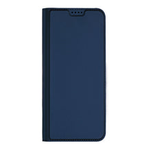 Заредете изображение във визуализатора на галерията – Dux Ducis Skin Pro case for Samsung Galaxy A14 5G flip cover card wallet stand blue
