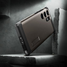 Заредете изображение във визуализатора на галерията – SPIGEN Tough Armor for SAMSUNG S23 ULTRA gunmetal
