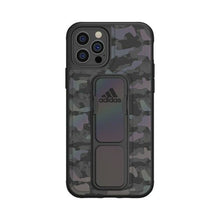 Заредете изображение във визуализатора на галерията – Adidas SP Grip Case CAMO iPhone 12/12 Pro czarny/black 42452
