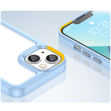 Заредете изображение във визуализатора на галерията – Outer Space Case iPhone 14 hard cover with gel frame blue
