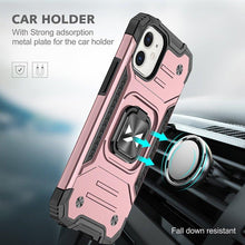 Заредете изображение във визуализатора на галерията – Wozinsky Ring Armor case for iPhone 14 armored cover magnetic holder gold ring
