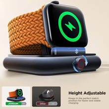 Заредете изображение във визуализатора на галерията – Joyroom JR-WQW03 wireless charger for Apple Watch smartwatches - black
