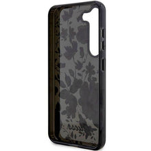 Заредете изображение във визуализатора на галерията – Guess GUHCS23SHCFWSK S23 S911 black/black hardcase Flower Collection
