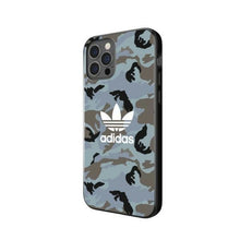 Заредете изображение във визуализатора на галерията – Adidas OR SnapCase Camo iPhone 12/12 Pro niebiesko/czarny 43702
