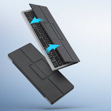 Заредете изображение във визуализатора на галерията – Dux Ducis OK Series wireless Bluetooth keyboard with touchpad - black
