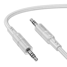 Заредете изображение във визуализатора на галерията – HOCO cable AUX Audio Jack 3,5mm to 3,5mm UPA27 1,2m gray
