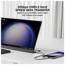 Заредете изображение във визуализатора на галерията – Amazing Thing Cable Thunder Pro THC1.2MGY - Type C to Type C - PD 240W 5A 1,2 metres grey
