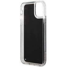Заредете изображение във визуализатора на галерията – Karl Lagerfeld KLHCN61LGGKBK iPhone 11/ XR black/black hardcase Liquid Glitter Gatsby
