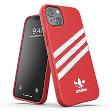 Заредете изображение във визуализатора на галерията – Adidas OR Molded Case PU iPhone 13 Pro / 13 6.1" red/red 47117
