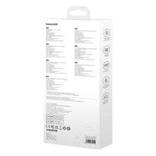 Заредете изображение във визуализатора на галерията – Baseus AcmeJoy HUB 8-Port USB-C to 1xHDMI / 2xUSB-A 3.0 / 1xUSB-A 2.0 / 1xUSB-C PD&amp;Data / 1xRJ45 / 1xSD/TF dark gray
