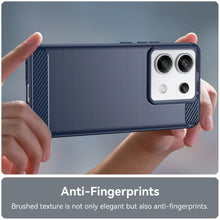 Заредете изображение във визуализатора на галерията – Carbon Case for Xiaomi Redmi Note 13 Pro - blue
