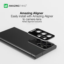Заредете изображение във визуализатора на галерията – Amazing Thing Tempered glass AR Lens Glass S24UCAMSGLA on camera do Samsung Galaxy S24 Ultra (5 pieces) grey
