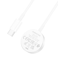 Заредете изображение във визуализатора на галерията – Borofone Wireless induction charger BQ21 for iWatch white
