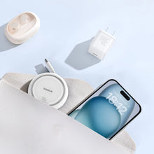 Заредете изображение във визуализатора на галерията – Baseus Free2Draw Mini USB-C - USB-C 100W 1m retractable cable - white
