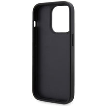 Заредете изображение във визуализатора на галерията – Original Case GUESS Rhinestone Triangle hardcase GUHCP14LHDGTPK for Iphone 14 Pro black
