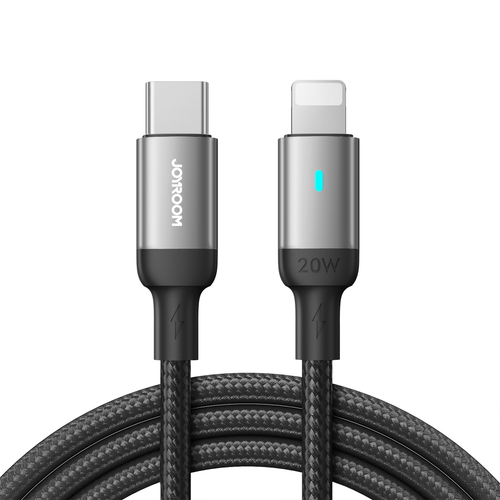 Joyroom cable USB C - Lightning 20W A10 Series 2 m black (S-CL020A10)