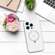 Заредете изображение във визуализатора на галерията – Tel Protect Magical Magsafe Stand Case for Iphone 12 Pro Max silver
