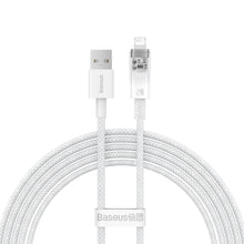 Заредете изображение във визуализатора на галерията – Baseus Explorer Series cable USB - Lightning 2.4A 2 m white (CATS010102)
