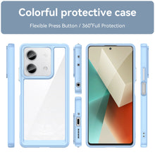 Заредете изображение във визуализатора на галерията – Outer Space Case with gel frame for Xiaomi Redmi Note 13 Pro - blue

