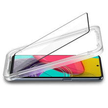 Заредете изображение във визуализатора на галерията – Spigen alm glass fc for samsung galaxy m53 5g black - TopMag
