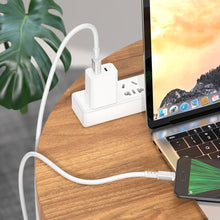 Заредете изображение във визуализатора на галерията – HOCO cable USB A do Micro 2,4A Strength X85 1m white
