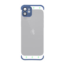 Заредете изображение във визуализатора на галерията – MINI BUMPERS with camera island protection Case for IPHONE 15 PLUS blue
