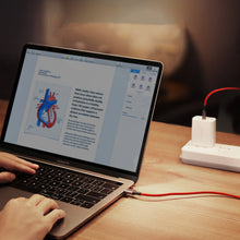 Заредете изображение във визуализатора на галерията – Ugreen US294 USB-C 2.0 / USB-C 2.0 3A cable - red
