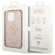 Заредете изображение във визуализатора на галерията – Original Case GUESS 4G Big Metal Logo GUHCP15L4GMGPI for Iphone 15 Pro różowy
