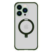 Заредете изображение във визуализатора на галерията – Tel Protect Magical Magsafe Stand Case for Iphone 15 green
