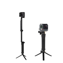 Заредете изображение във визуализатора на галерията – 3 in 1 Monopod Tripod with Selfie Holder for GoPro
