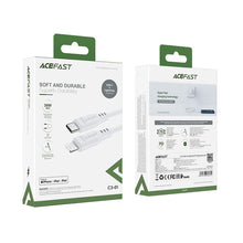 Заредете изображение във визуализатора на галерията – Acefast cable type c to lightning 8-pin mfi 3a pd30w c3-01 1,2m white
