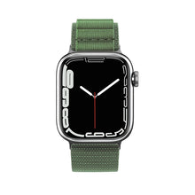 Заредете изображение във визуализатора на галерията – Strap with Alpine steel buckle for Apple Watch 42/44/45/49 mm - green
