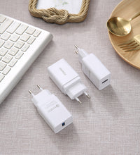 Заредете изображение във визуализатора на галерията – Foneng Wall charger K300 - USB - 3A white
