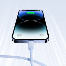 Заредете изображение във визуализатора на галерията – Lightning - USB 2.4A cable 1.2m Joyroom S-AL012A14 - blue
