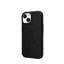 Заредете изображение във визуализатора на галерията – ( uag ) urban armor gear civilian гръб за iphone 13 / 14 compatible with magsafe black
