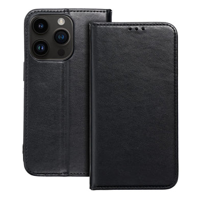 Smart Magneto book case for IPHONE 15 black