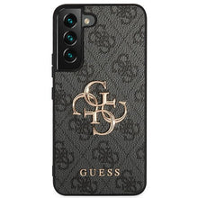 Заредете изображение във визуализатора на галерията – Guess GUHCS23S4GMGGR S23 S911 grey/grey hardcase 4G Big Metal Logo
