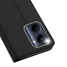 Заредете изображение във визуализатора на галерията – Dux Ducis Skin Pro Case Realme C33 Flip Card Wallet Stand Black
