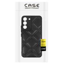 Заредете изображение във визуализатора на галерията – Leather 3D Case for Samsung Galaxy S22 design 3 black
