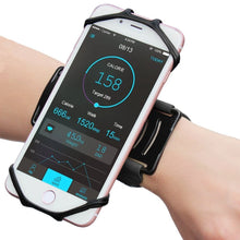 Заредете изображение във визуализатора на галерията – Universal Running Forearm Armband for 6" Smartphones black
