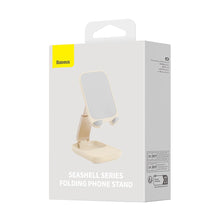 Заредете изображение във визуализатора на галерията – Baseus Seashell Series adjustable phone stand - pink
