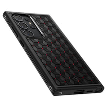 Заредете изображение във визуализатора на галерията – Spigen Cryo Armor case for Samsung Galaxy S24 Ultra - black and red
